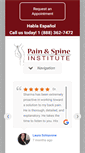 Mobile Screenshot of pain-spine.com